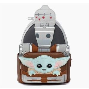 Loungefly Star Wars The Mandalorian Child Backpack